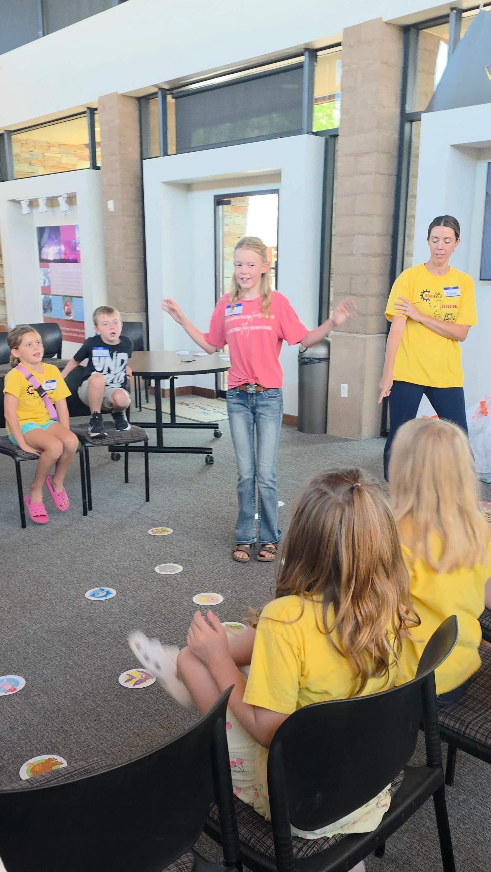 A homeschool family's students at Creative Innovators Project in Peoria, AZ