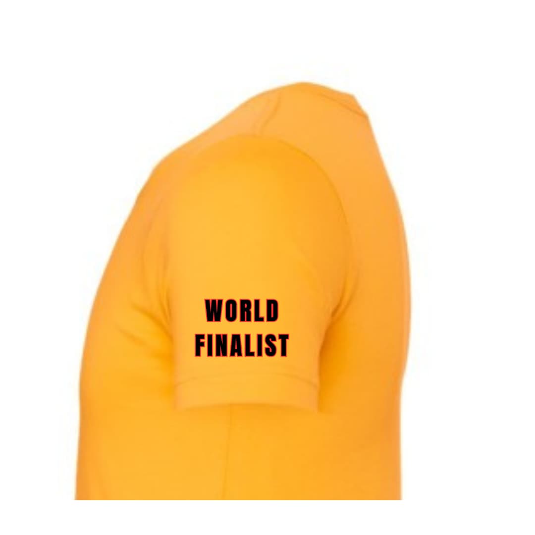 World Finalist T-Shirt Sleeve Add-On